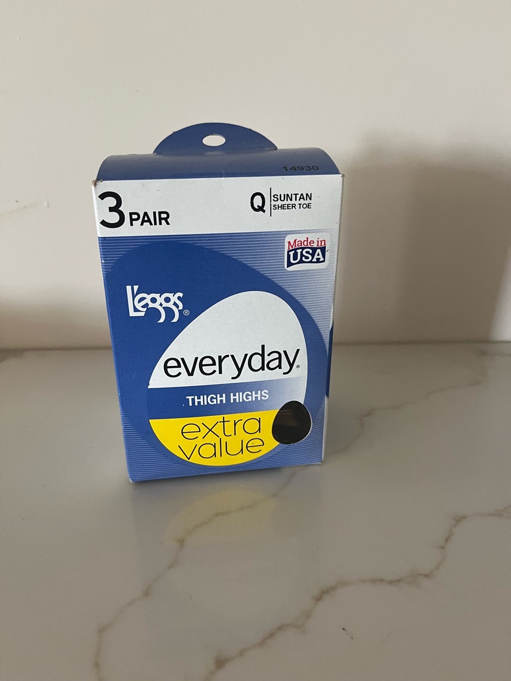 Everyday Thigh Highs - Suntan 3 Pair) size queen